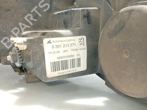 Left headlight PEUGEOT 407 (6D_) 2.0 HDi 135 (6DRHRH, 6DRHRE, 6DRHRG, 6DRHRJ) | BP31105696C28 