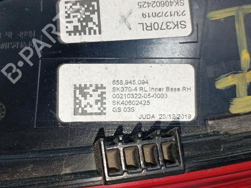 Right tailgate light SKODA KAMIQ (NW4) 1.0 TSI | BP37073426C80 - Image 4