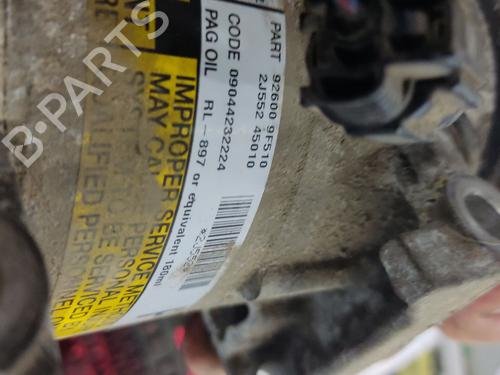 AC compressor NISSAN ALMERA II Hatchback (N16)  | BP31098487M34 