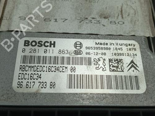 Engine control unit (ECU) CITROËN C4 I (LC_) 1.6 HDi | BP37602463M57 - Image 3