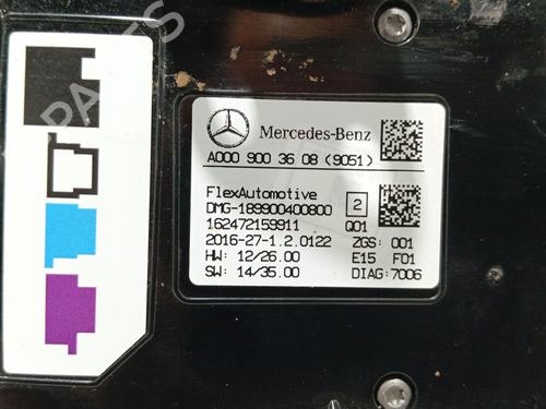 Interior roof light MERCEDES-BENZ A-CLASS (W176) A 200 CDI / d (176.008) | BP31111403I8