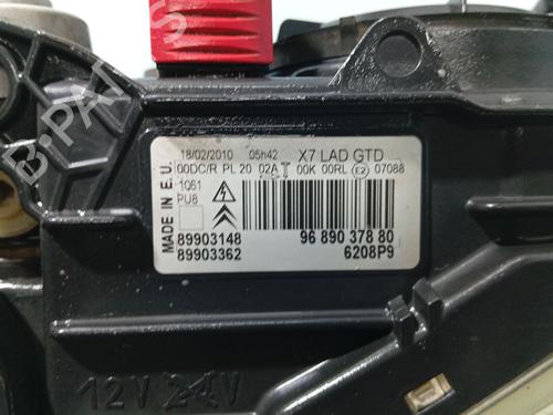 Left headlight CITROËN C5 III Break (RW_) 2.0 HDi 140 | BP32220322C28 