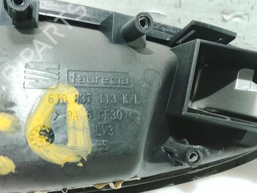 Front left interior door handle SEAT IBIZA IV (6J5, 6P1) 1.6 TDI | BP38013132I13 - Image 3