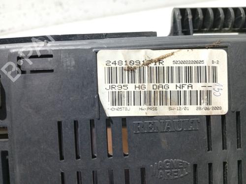 Instrument cluster RENAULT GRAND SCÉNIC III (JZ0/1_) 1.9 dCi (JZ0J, JZ0N, JZ1K, JZ1S) | BP31106639C47 