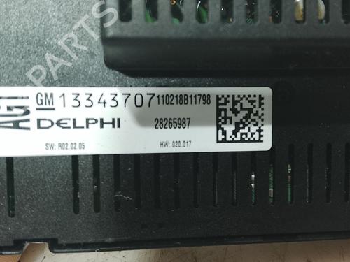 Climate control OPEL MERIVA B MPV (S10) 1.7 CDTI (75) | BP39264275I5 - Image 4