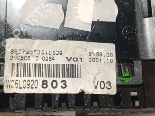 Instrument cluster SEAT IBIZA III (6L1) 1.4 16V | BP31809894C47 