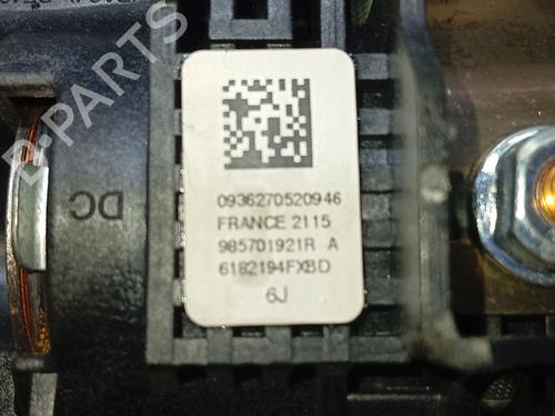 Driver airbag RENAULT GRAND SCÉNIC III (JZ0/1_) 1.9 dCi (JZ0J, JZ0N, JZ1K, JZ1S) | BP31107898C9 