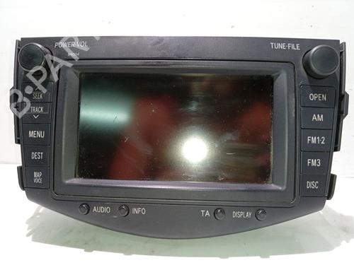 Used Radio TOYOTA RAV 4 III (_A3_) 2.2 D 4WD (ALA30_, ALA30R) (136 hp) 20707772