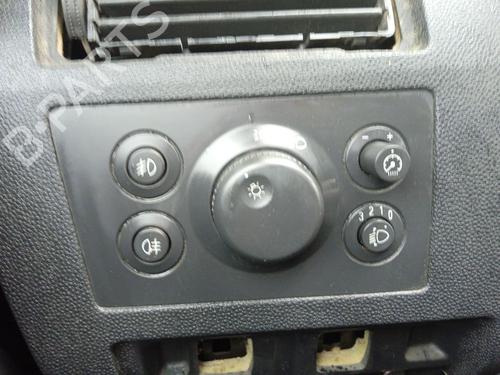 Used Headlight switch OPEL ZAFIRA / ZAFIRA FAMILY B (A05) 1.9 CDTI (M75) (120 hp) 19007582