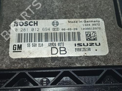 Engine control unit (ECU) OPEL ASTRA H (A04) 1.7 CDTI (L48) | BP38728747M57 - Image 2