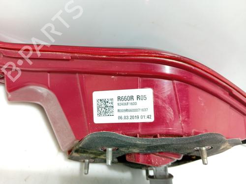 Right tailgate light KIA SPORTAGE IV (QL, QLE) 1.6 GDI | BP31103885C80