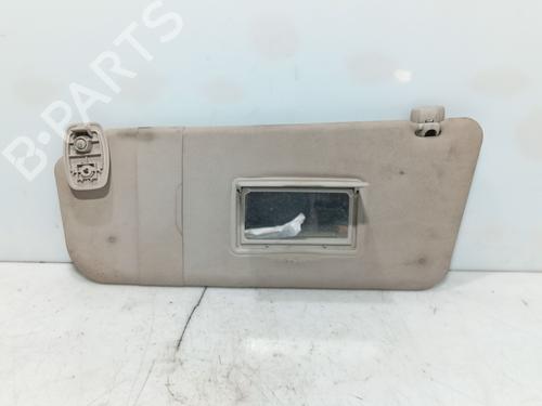 Used Left sun visor Left sun visor PEUGEOT PARTNER Box Body/MPV 1.6 HDi / BlueHDi 75 (75 hp) 34693495 34693495