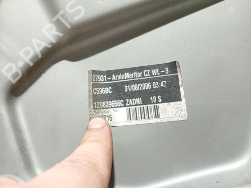 Rear right window mechanism SKODA OCTAVIA II (1Z3) 1.9 TDI | BP31101609C25