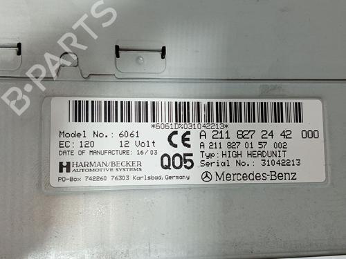 Radio MERCEDES-BENZ E-CLASS T-Model (S211) E 320 T CDI (211.226) | BP36105266E6 - Image 5