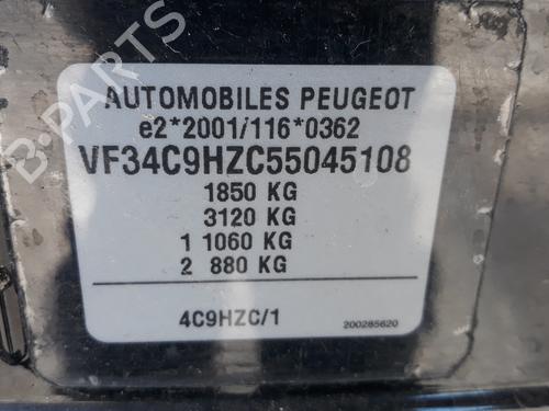 Glove box PEUGEOT 308 I (4A_, 4C_) 1.6 HDi | BP18990218C95 