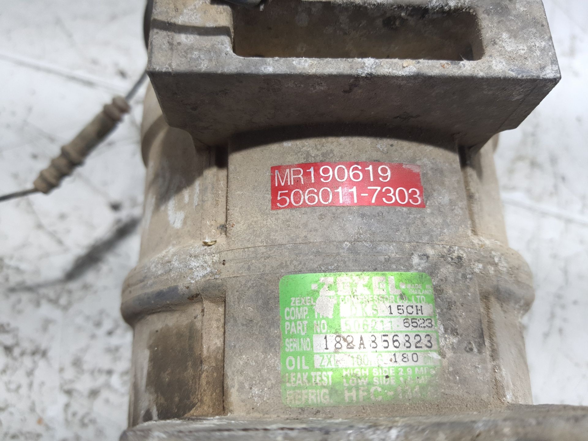 。 Used AC compressor MITSUBISHI L200 (K7_T, K6_T, K5_T) 20103257 | B