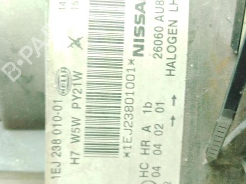 Left headlight NISSAN PRIMERA Hatchback (P12) 1.6 | BP24170537C28 