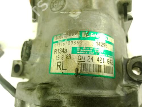 AC compressor OPEL MERIVA A MPV (X03) 1.7 DTI (E75) | BP18416817M34 