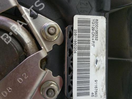 Driver airbag OPEL VIVARO A Bus (X83) 1.9 DTI (F7, J7, A07) | BP18899335C9 