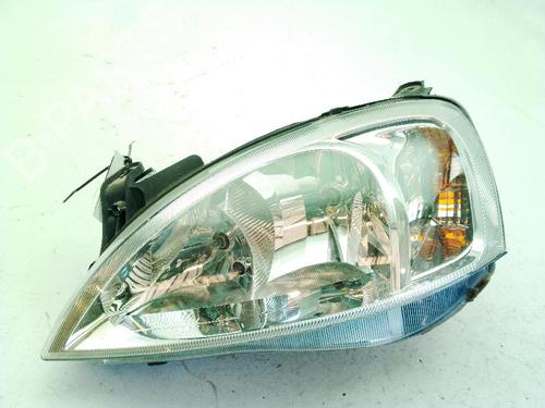 Used Left headlight OPEL CORSA C (X01) 1.0 (F08, F68) (60 hp) 29383355