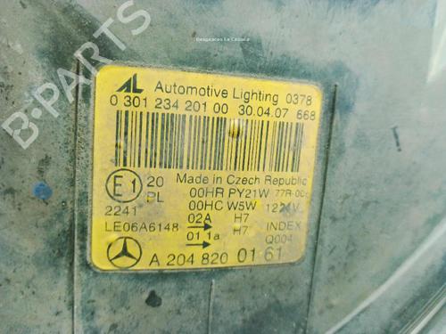 Left headlight MERCEDES-BENZ C-CLASS (W204) C 220 CDI (204.008) | BP35943403C28 - Image 5