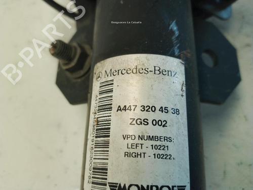 Used Left front shock absorber Left front shock absorber MERCEDES-BENZ VITO Van (W447) 114 CDI (447.601, 447.603, 447.605) (136 hp) 33871750 33871750