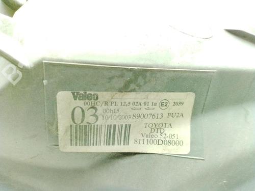 Right headlight TOYOTA YARIS (_P1_) 1.0 (SCP10_, SCP10R) | BP30171177C29