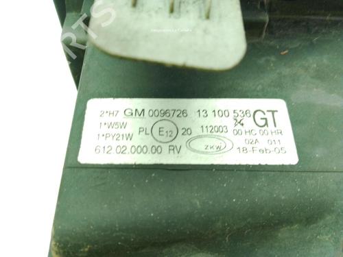 Right headlight OPEL CORSA C (X01) 1.2 Twinport (F08, F68) | BP29875813C29  - Image 5