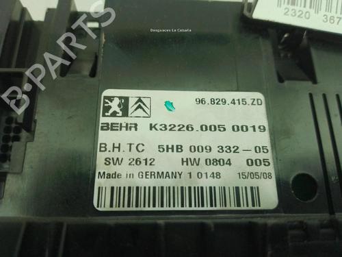 Climate control CITROËN C5 III (RD_) 1.6 HDi 110 (RD9HZC) | BP32203765I5 - Image 3