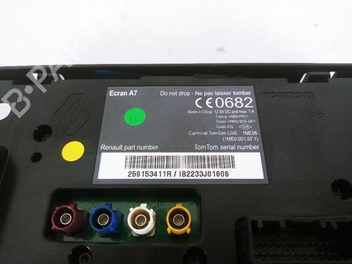 Display monitor RENAULT MEGANE III Hatchback (BZ0/1_, B3_) 2.0 dCi | BP24042856C48 