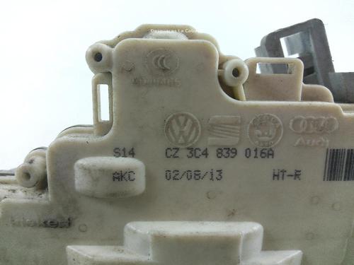 Rear right lock VW PASSAT B7 (362) 1.6 TDI | BP18358133C99 
