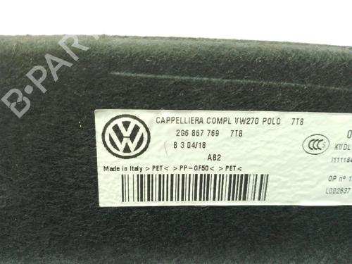 Rear parcel shelf VW POLO VI (AW1, BZ1, AE1) 1.0 TSI | BP31915323C85