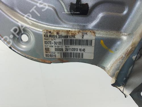 Front left window mechanism KIA SPORTAGE III (SL) 1.6 GDI | BP27513887C22 