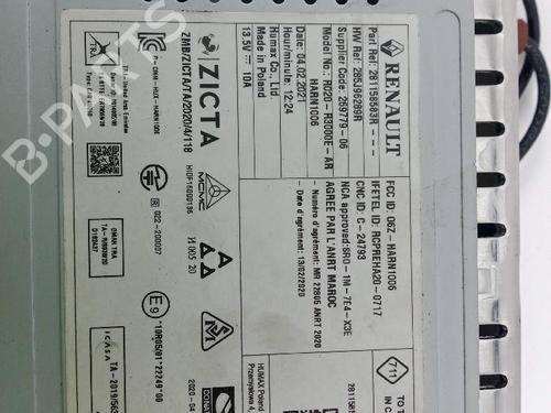 Radio RENAULT TRAFIC III Bus (JG_) 1.6 dCi 120 (JGMS) | BP18370159E6 