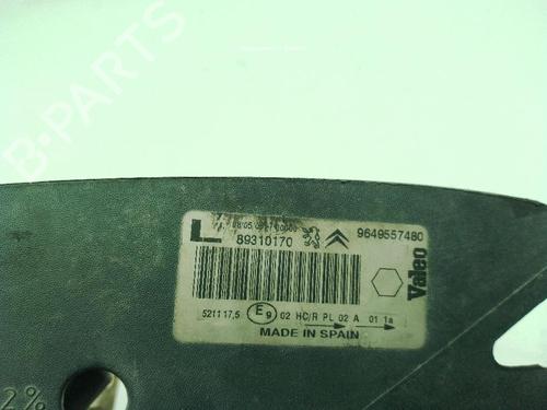 Venstre forlygte CITROËN XSARA PICASSO (N68) 1.6 HDi | BP28838700C28 