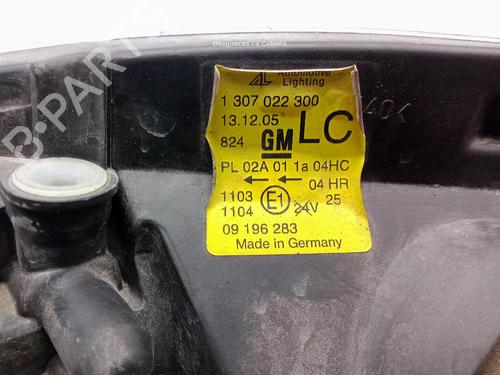 Right headlight OPEL COMBO Box Body/MPV 1.7 DI 16V | BP29383332C29 