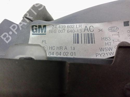 Left headlight OPEL ASTRA G Saloon (T98) 1.6 (F69) | BP29383091C28 