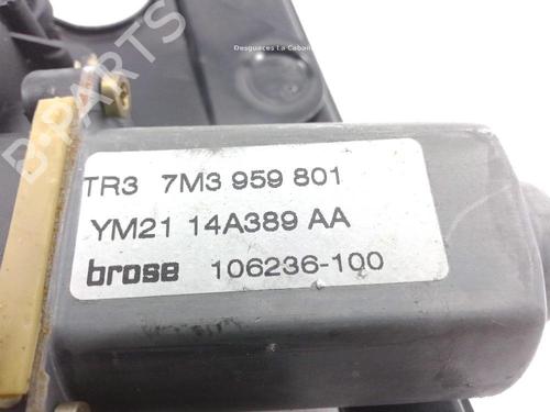 Front left window mechanism SEAT ALHAMBRA (7V8, 7V9) 1.9 TDI | BP18357821C22 
