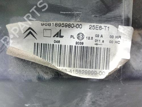 Right headlight CITROËN C3 Pluriel (HB_) 1.4 | BP20505855C29 