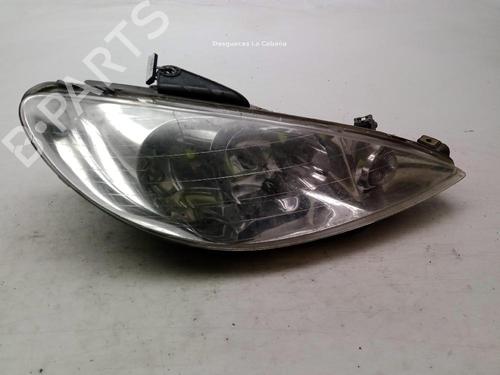 Lyskaster høyre PEUGEOT 206 Hatchback (2A/C) 1.4 i (75 hp) 30747235