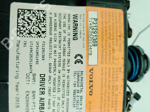 Driver airbag VOLVO V40 Hatchback (525) D2 | BP32402865C9