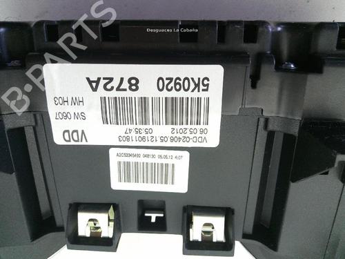 Instrument cluster VW GOLF VI (5K1) 1.6 TDI | BP19040983C47 