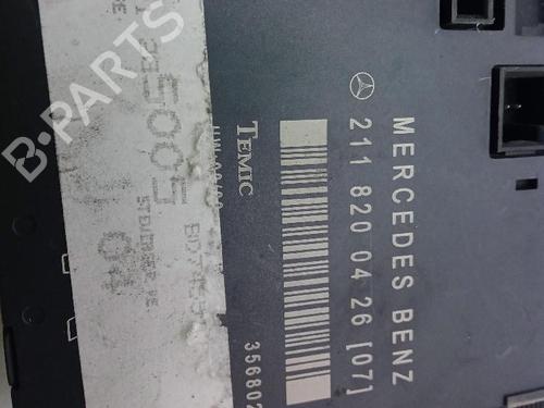 Elektronisk modul MERCEDES-BENZ E-CLASS (W211)  | BP26309581M83 