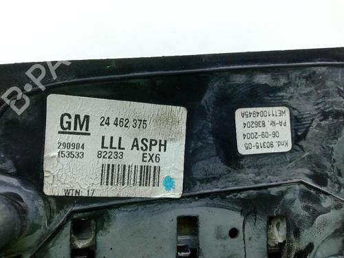 Left mirror OPEL ZAFIRA A MPV (T98) 2.0 DTI 16V (F75) | BP18365085C26 