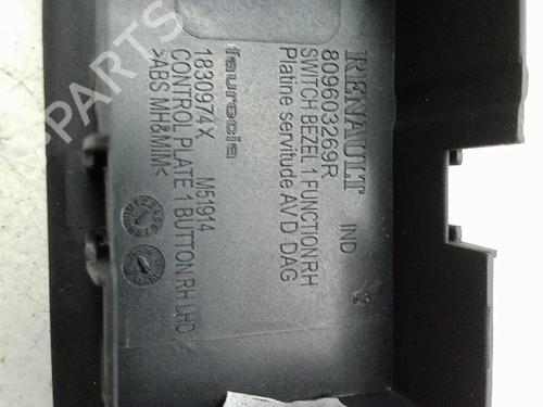 Right front window switch RENAULT CAPTUR I (J5_, H5_) 0.9 TCe 90 | BP36430408I26 - Image 3