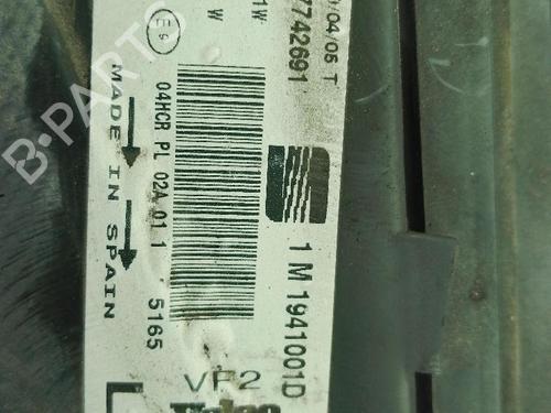 Left headlight SEAT LEON (1M1)  | BP28804888C28 