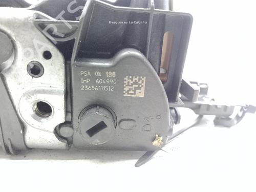 Rear right lock CITROËN C5 III (RD_) 2.0 HDi 150 / BlueHDi 150 (RDRHEA, RDRHE8, RDAHRM,... | BP18363916C99 