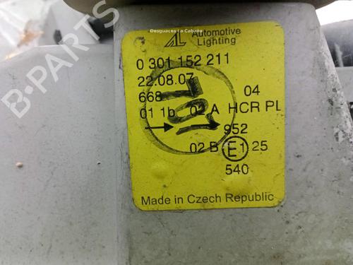 Left headlight MERCEDES-BENZ A-CLASS (W168) A 170 CDI (168.008) | BP24004160C28 