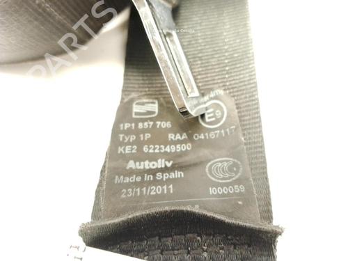 Front right seatbelt SEAT LEON (1P1) 1.6 TDI | BP39163745I25 - Image 2