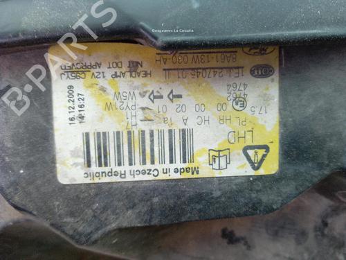 Left headlight FORD FIESTA VI (CB1, CCN) 1.4 TDCi | BP24003463C28 